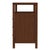 2020s Nora 27 in. W Rectangular Wood 3 Drawer Tall Nightstand with Open Shelf on Top, Walnut For Sale - Image 5 of 8