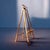 Extra Large Vintage Oakwood Field Easel, 1920s, W. Klein For Sale - Image 12 of 16