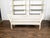 Wood Italian 19th Century White Painted Sofa with Slanted Sides and Distressed Patina For Sale - Image 7 of 10