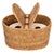 Artifacts Rattan Oval Double Tissue Roll Box in Honey Brown For Sale In Houston - Image 6 of 7