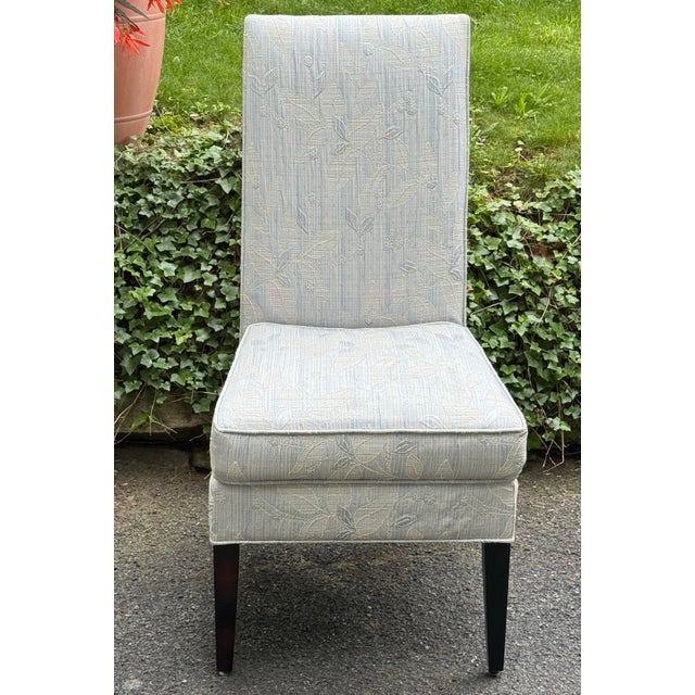 2000 - 2009 Designmaster Furniture Roland Upholstered Dining Chairs - Set of 8 For Sale - Image 5 of 12