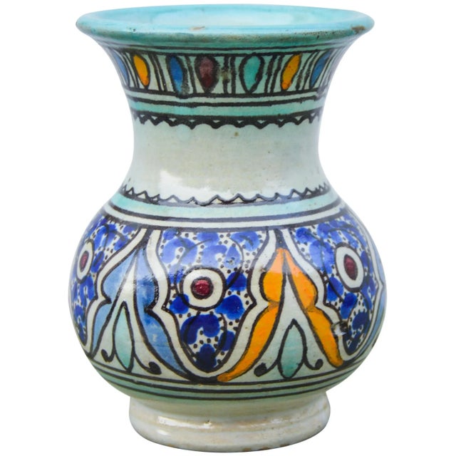 Antique Andalusian Ceramic Vase For Sale - Image 10 of 10