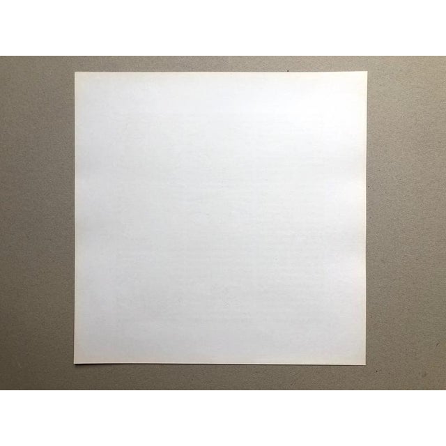 Marcello Morandini, Untitled, 1977, Serigraph, Paper For Sale - Image 4 of 5