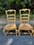 Farmhouse 1990s Set of Six French Provincial Rush-Seat Dining Chairs For Sale - Image 3 of 8