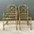Metal Vintage Italian Faux Bamboo Brass Dining Chairs - Set of 4 For Sale - Image 7 of 18