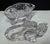 1950s Detailed Crystal Glass Lidded Elephant Figurine Box For Sale - Image 9 of 12