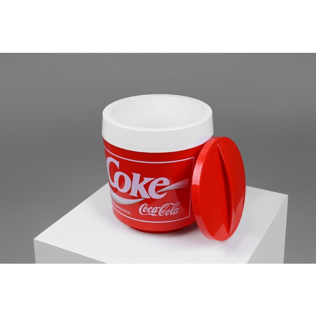 Vintage Coca Cola Ice Bucket by Smidt-Imex, 1960s For Sale - Image 4 of 9