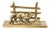 Early 20th Century English Fox & Fence Letter Rack For Sale