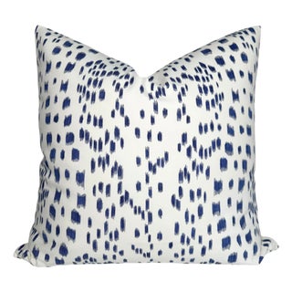 Les Touches Pillow Cover in Blue, 20x20 Pillow For Sale