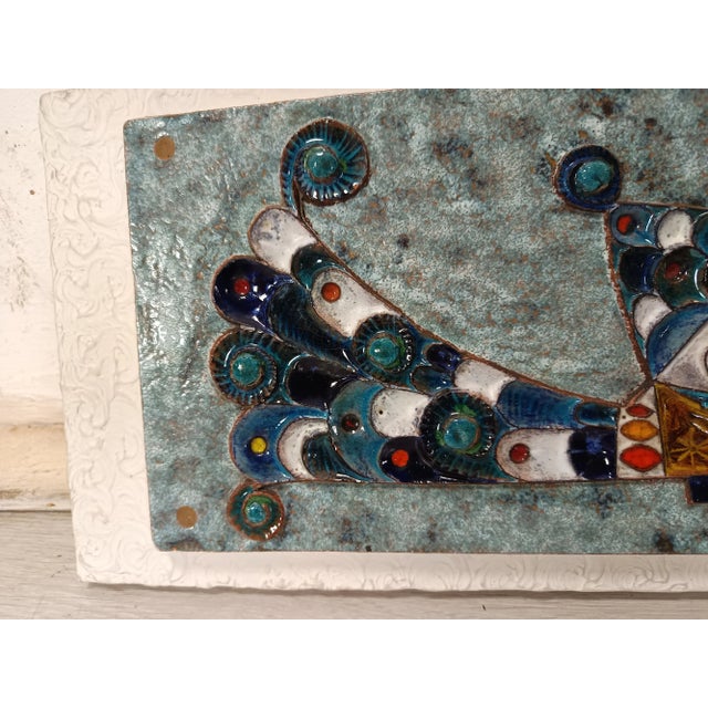 Vintage Ceramic Panel by Roland Zobel, 1960s For Sale - Image 10 of 13