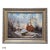 Mid-20th Century European School - Naval Battle Scene, Oil on Canvas For Sale - Image 4 of 5