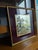 Burgundy Vintage Japanese Mixed-Media Chokin Metal Relief Art Plaque Frame Signed Hideaki For Sale - Image 8 of 10