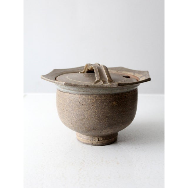 Vintage Studio Pottery Tureen For Sale - Image 4 of 12