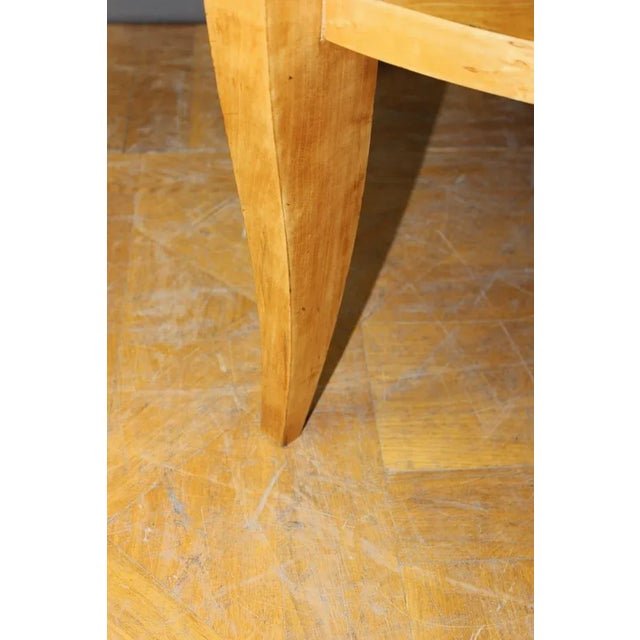 Art Deco Side Table in Birch, Norway, 1930s For Sale - Image 4 of 12