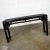 Handsome Asian chinoiserie alter style sofa or console table with a lovely distressed black finish. Beautiful condition,...