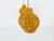 1970s Vintage Teak & Rattan Ceiling Lamp, 1970s For Sale - Image 5 of 8