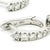 Casato Gioielli Italian 18k White Gold Diamond Art Deco Revival Chandelier Earrings, Pair For Sale - Image 4 of 13