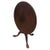 Wood Antique Georgian Tilt Top Table in Mahogany, 1800 For Sale - Image 7 of 7