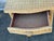 Brown Vintage Wicker Nightstand With Drawer and Lower Shelf For Sale - Image 8 of 8
