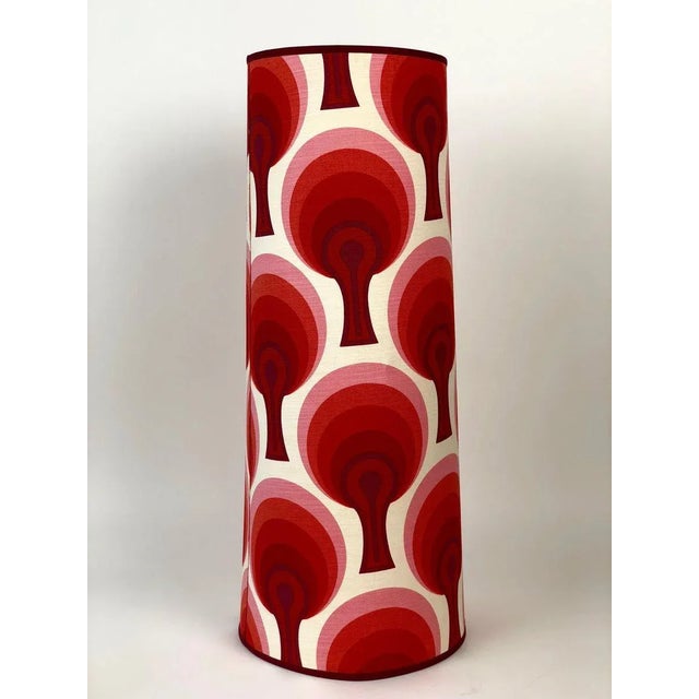 Large Mid-Century German Table Lamp with Glass Base, 1970s For Sale - Image 4 of 18