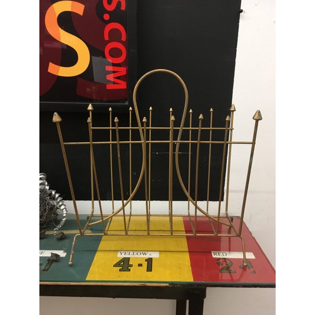 Mid Century Magazine Rack For Sale - Image 4 of 4