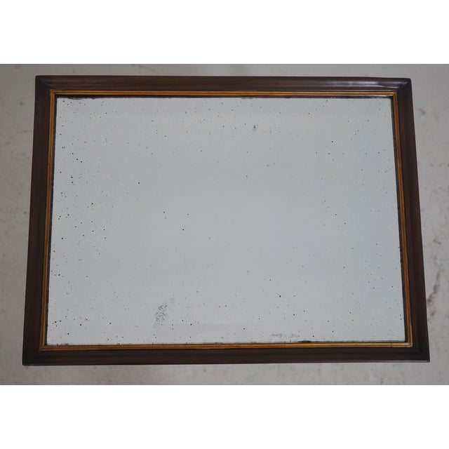 Traditional Scarborough House Mirror Top Occasional Table For Sale - Image 3 of 16