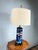 Vintage Japanese Cloisonné Cylinder Table Lamp by Knob Creek For Sale - Image 4 of 9