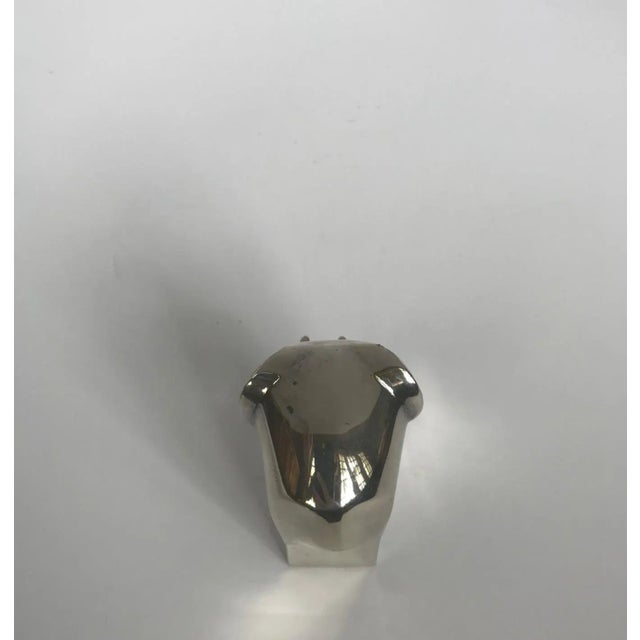 1970s Dansk Silver Plate Elephant Paper Weight Designed by Gunnar Cyren For Sale In Austin - Image 6 of 8