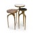 Brass Regina Andrew Mixer Aluminum Tables, Brass - Set of 3 For Sale - Image 8 of 8