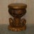 Stunning hand carved Elephant stool with ornate detailing all over A very good-looking and decorative stool, the Elephants...
