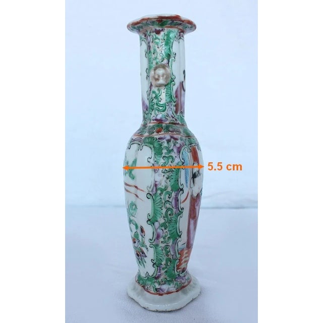 Small Porcelain Baluster Vases, Set of 2 For Sale - Image 6 of 18