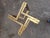 Dining Table with Brass Base and Round White Marble Top, 1960s For Sale - Image 12 of 18