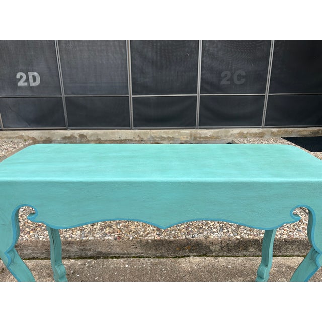1980s Pair of Post-Modern Console Tables For Sale - Image 11 of 13