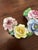 Vintage bone china horseshoe, made in England. Marked Radnor Bone China England on the underside. Has small holes for...