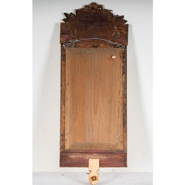 18th Century Gustavian Gilt Cameo Mirror with Added Later Sconce For Sale - Image 18 of 18