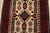 1990s Baloch Rug 3’4” X 6’1” Ivory Wool Vintage Tribal Hand-Knotted Oriental Carpet For Sale - Image 5 of 12