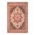 Art Nouveau Medallion 1990's Pak-Persian Tan/Red Wool Rug - 8'2'' X 10'7'' For Sale
