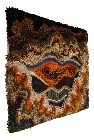 Macrame Tapestry Rug by K. H. Kaeppel for Tisca Tapisserie