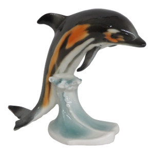 Goebel Dolphin Cs 209 West Germany Porcelain Figurine 4676b