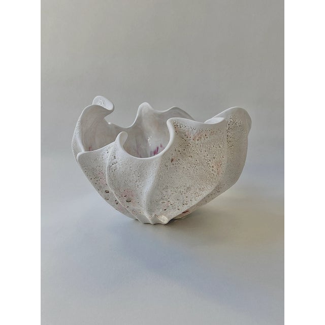 Pink Ceramic Coral Bowl by N'atelier For Sale - Image 8 of 18