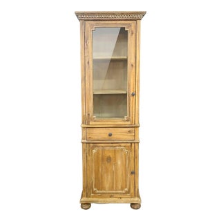 Late 20th Century Restoration Hardware 'St. James' Bath Cabinet - Oak For Sale
