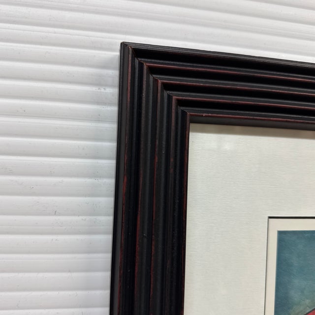 Wood Vu Thu Hien Watercolor Print, Framed For Sale - Image 7 of 11