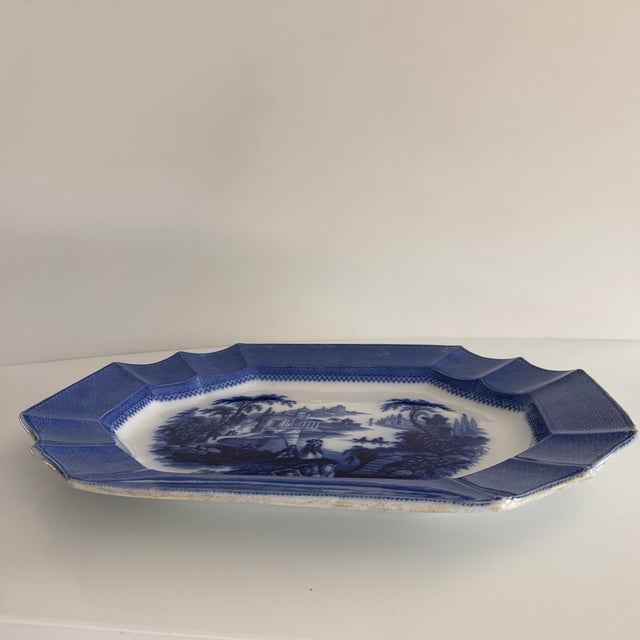 Mid 19th Century Copeland Late Spode Transferware Platter For Sale - Image 12 of 16
