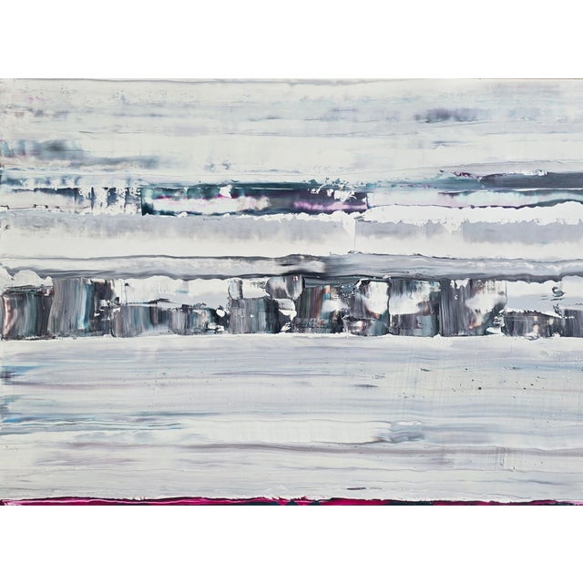 2020s Pacific Ocean / Palisades No. 3 — Original Abstract Seascape by Diane Grant | Color Field For Sale - Image 5 of 8