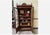 Antique Art Nouveau Walnut Display Column Bookcase, 1910s For Sale - Image 3 of 10