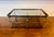 VTG Klaussner Metal and Glass Top Coffee Table For Sale - Image 11 of 11