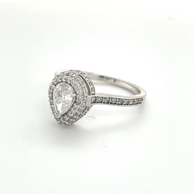 Diamond Ring 14k Gold 0.91 TCW 3.19 Grams Certified For Sale - Image 9 of 12