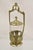 Antique German Art Nouveau Brass Metal Pickle Castor With Etched Glass Insert For Sale - Image 11 of 11