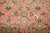 Salmon Antique Sarouk Rug, 9'1'' X 11'7'' For Sale - Image 8 of 11