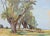 Landscape in Lagny is an Original Pastel and Watercolour realized by Paul Alouard-Carny (1884-1961) in 1936. Good...